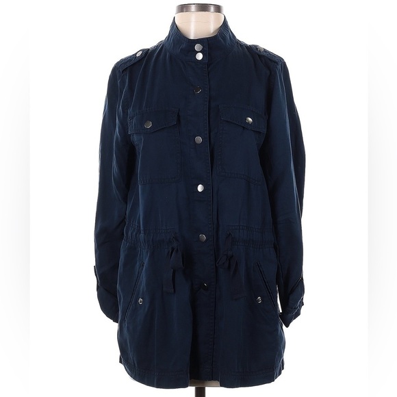 NWOT LOFT Drawstring Utility Jacket - Picture 1 of 7